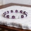 MantraMani Aquarius Zodiac Birthstone Crystal Bracelet - 8 mm - Kumbh Rashi Crystal Bracelet