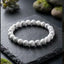 MantraMani Howlite Bracelet – Calm Mind, Stress Relief & Better Sleep