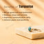 MantraMani Turquoise Ring: Strengthens Communication & Confidence