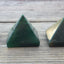 MantraMani Green Jade Pyramid