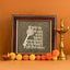 MantraMani Raw Pyrite Finish Shree Kuber Mantra Frame for Wealth & Good Luck