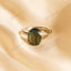 MantraMani Labradorite Ring: Awaken Your Inner Power & Open Your Third Eye Chakra