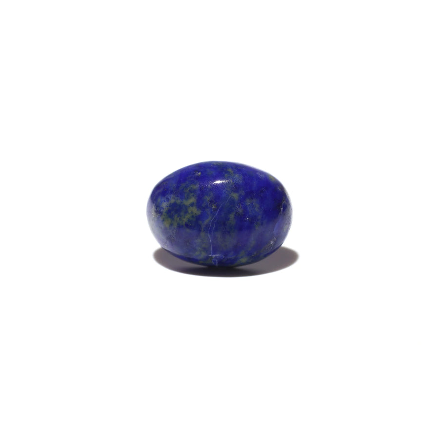 MantraMani Lapis Lazuli (Lajward) — Certified Authentic & Natural Gemstone - Imported - Afghanistan