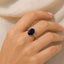 MantraMani Lapis Lazuli Ring: Enhancing Intuition and Spiritual Awareness