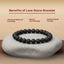 MantraMani Lava Stone Bracelet – Courage, Strength & Volcanic Grounding