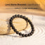 MantraMani Lava Stone Bracelet – Courage, Strength & Volcanic Grounding