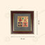 MantraMani Shree Sampurna Lakshmi Ganesh Yantra Pyrite Frame
