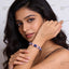 MantraMani Libra Zodiac Birthstone Crystal Bracelet - 8 mm - Tula Rashi Crystal Bracelet