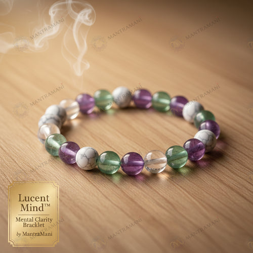 Lucent Mind Bracelet – Clarity & Focus | MantraMani