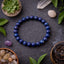 MantraMani Lapis Verité — Lapis Lazuli Bracelet for Career Growth, Government Job Focus & Mental Clarity