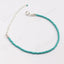 MantraMani Blue Magnesite Turquoise Anklet