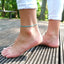 MantraMani Blue Magnesite Turquoise Anklet