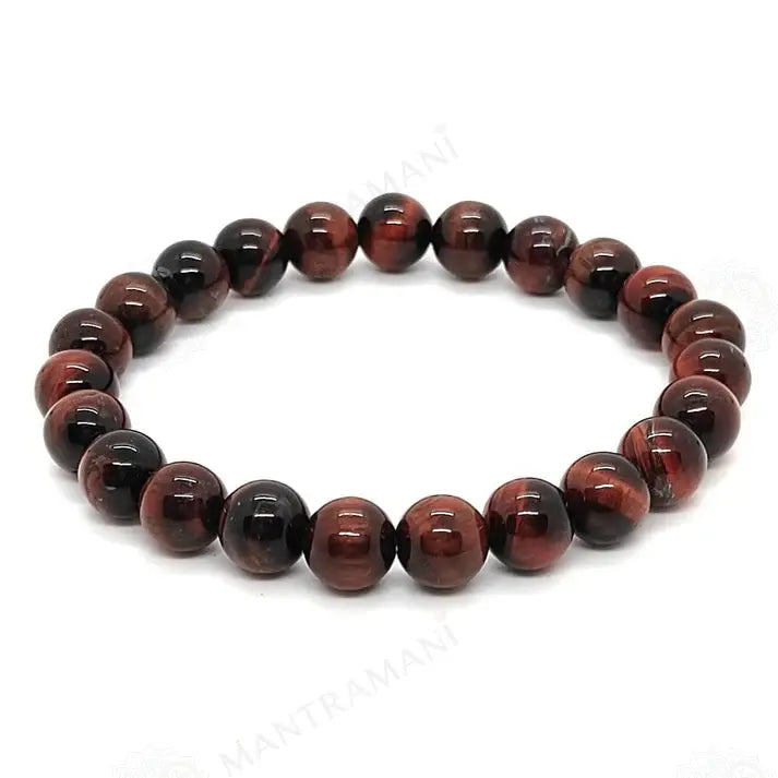 MantraMani Mahogany Obsidian Bracelet – Deep Grounding, Truth & Trauma Release