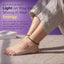 MantraMani Black Obsidian Anklet – For energy cleansing, balance & defense