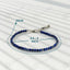 MantraMani Lapis Lazuli Anklet: Enhancing Intuition and Spiritual Awareness