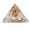 MantraMani Moonstone Orgonite Pyramid – Emotional Balance, Intuition & Harmony Crystal