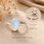 Moonstone Glow Ring (Adjustable) for Calm, Clarity & Feminine Energy | MantraMani