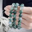 MantraMani Moss Agate Bracelet – Abundance, Patience & Nature Energy