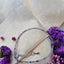 MantraMani Natural Multi Fluorite Anklet