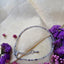 MantraMani Natural Multi Fluorite Anklet