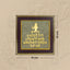 MantraMani Lord Krishna Raw Pyrite Frame - Narayan Mantra for Peace & Joy