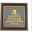 MantraMani Lord Krishna Raw Pyrite Frame - Narayan Mantra for Peace & Joy