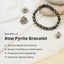 MantraMani Pyrite Bracelet – Wealth, Prosperity & Business Success