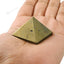 MantraMani Pyrite Small Pyramid – Wealth Attraction & Protection Crystal