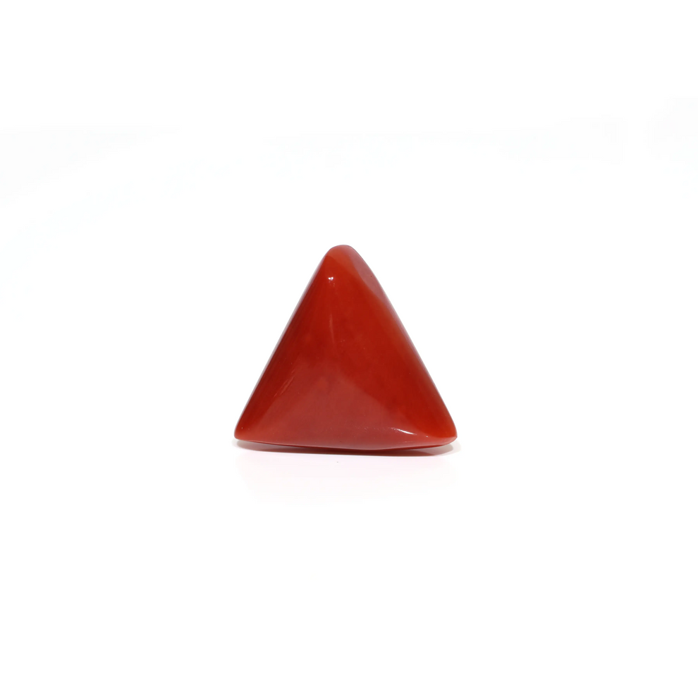 MantraMani® Red Coral (Moonga) — Certified Authentic & Natural Gemstone