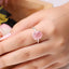 MantraMani Rose Quartz Ring: Relationship & Love