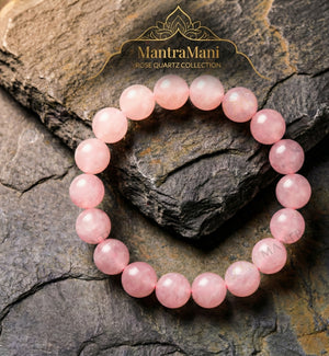 Éclat Roselle Rose Quartz Bracelet – Love
