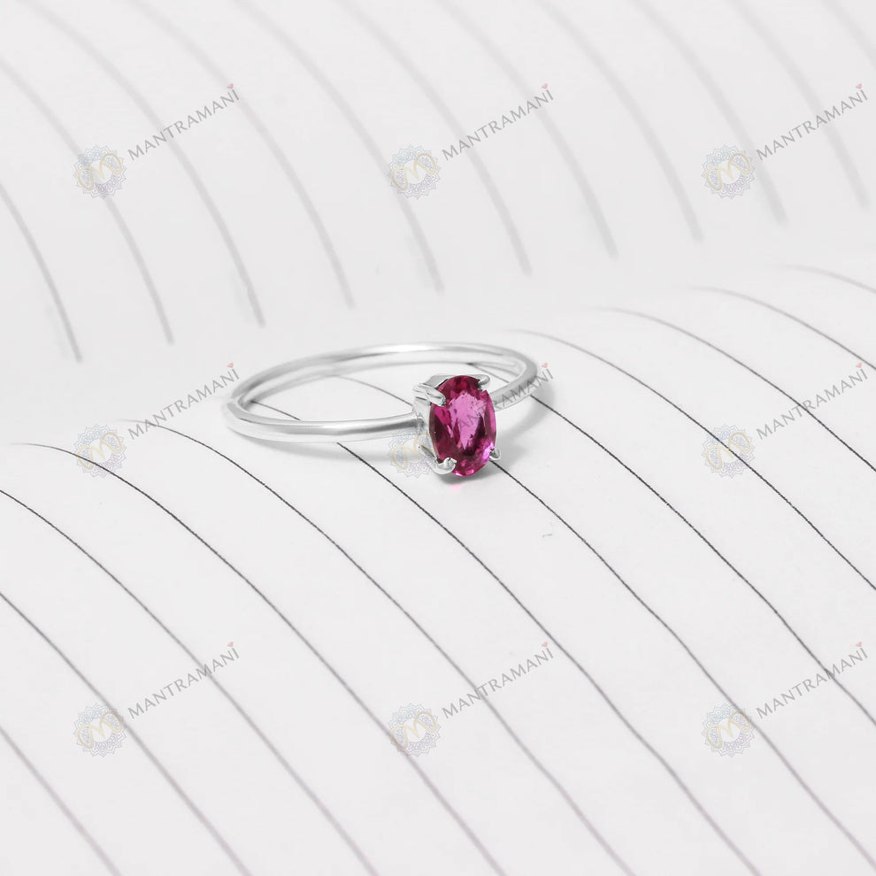 MantraMani Ruby Ring: Boosts Confidence and Leadership