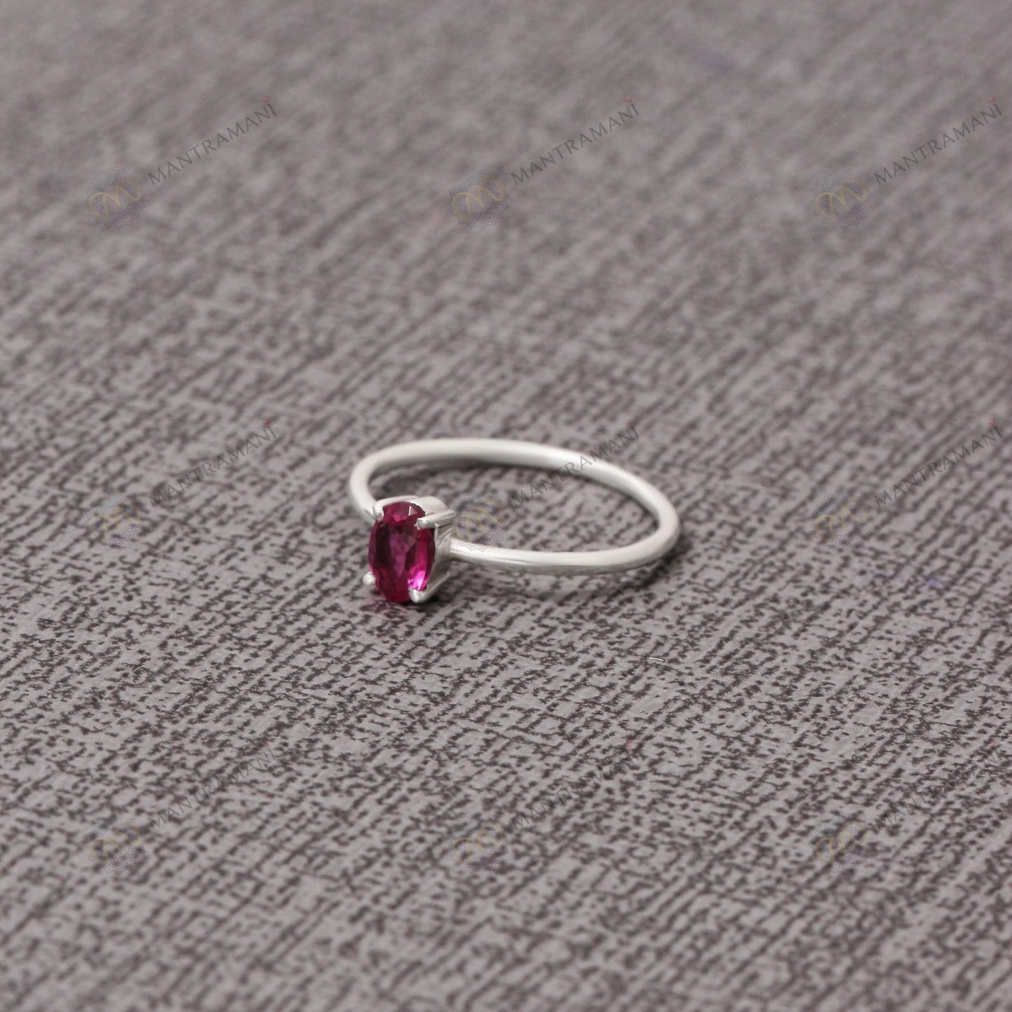 MantraMani Ruby Ring: Boosts Confidence and Leadership