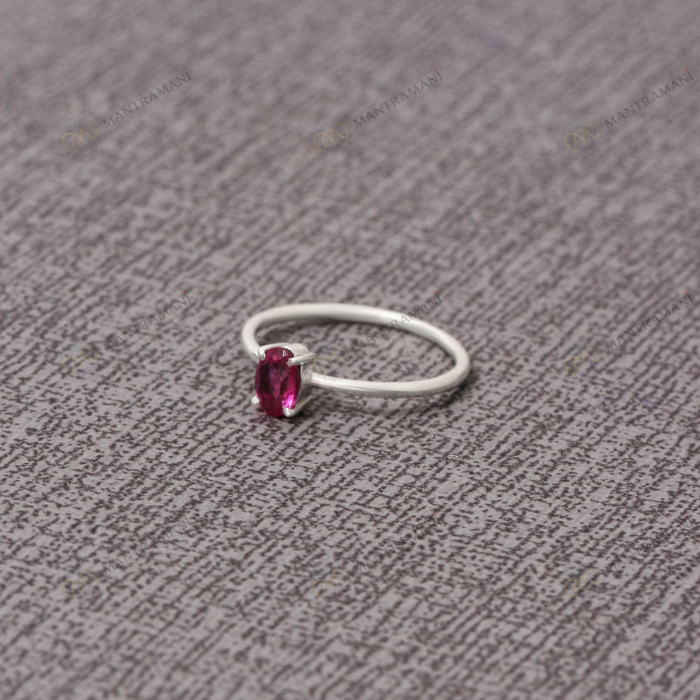 MantraMani Ruby Ring: Boosts Confidence and Leadership