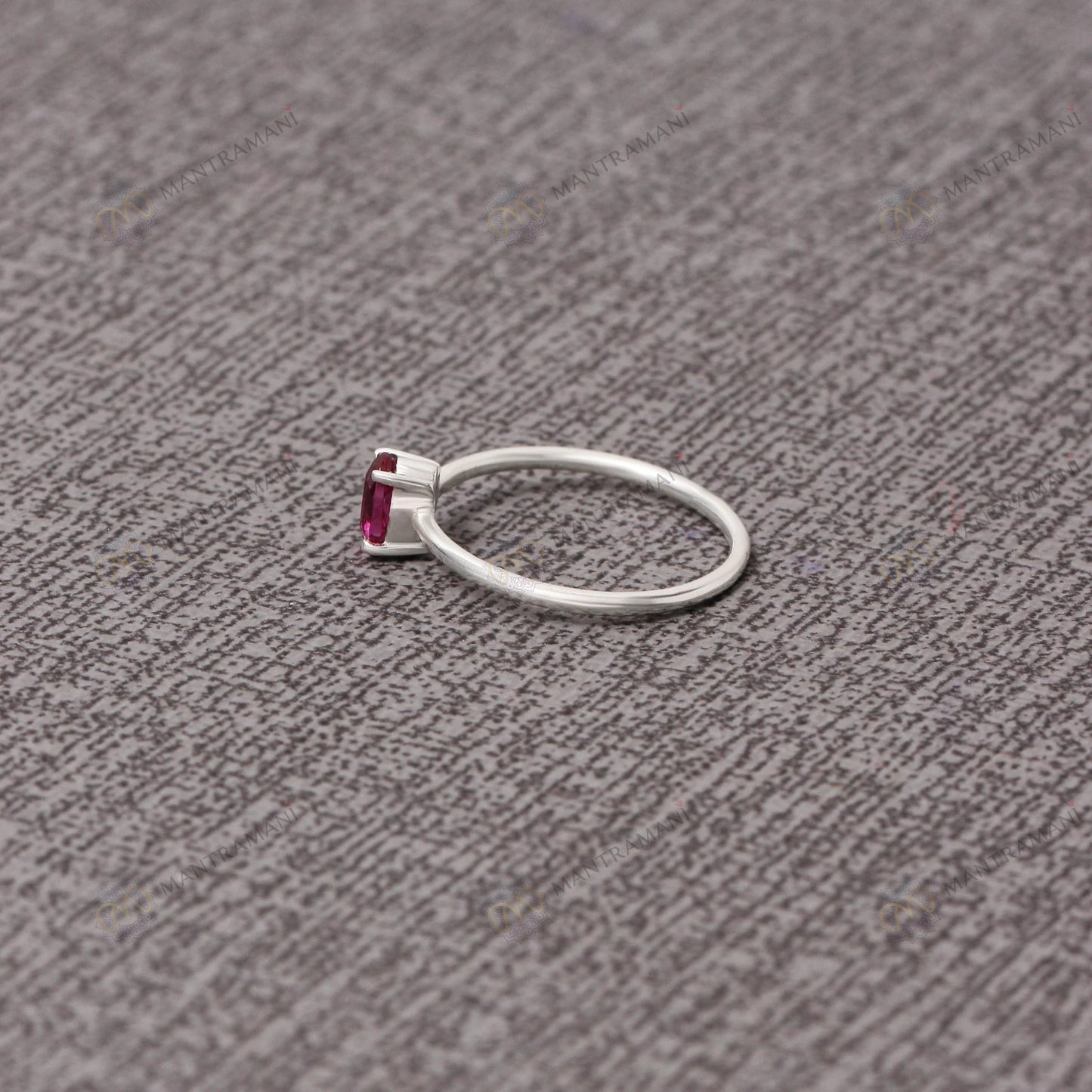 MantraMani Ruby Ring: Boosts Confidence and Leadership
