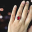 MantraMani Ruby Ring: Boosts Confidence and Leadership