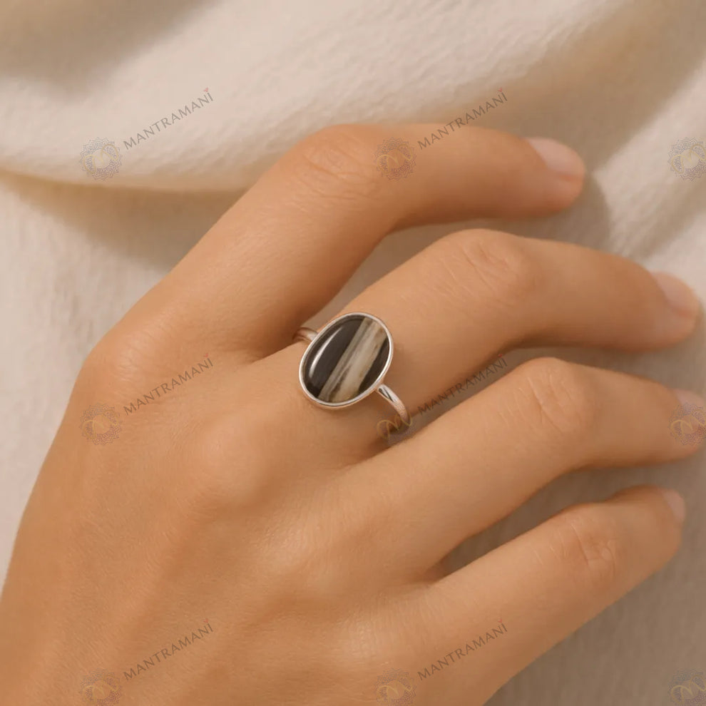 MantraMani Sulemani Hakik Ring – Powerful Protection & Negative Energy Shield