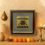 MantraMani Shree Shani Yantra on Raw Pyrite Frame