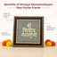 MantraMani Shivaya Namastubhyam Raw Pyrite Frame for Divine Vibration