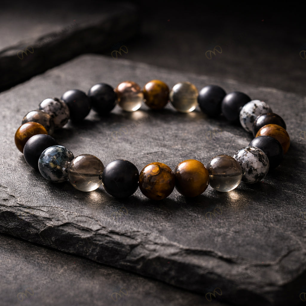 MantraMani SelfMaster — Willpower Bracelet for Addiction Control, Discipline & Habit Change
