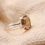 MantraMani Smoke Quartz Ring - Abhimantrit & Certified
