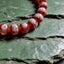 MantraMani Seraphine Snow – Burmese Fire Agate Bracelet for Love, Passion, Romance, Heartbreak Healing & Aura Elevation (Women)