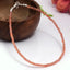 MantraMani Blue Sunstone Anklet