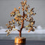 MantraMani Tiger Eye Tree – Crystal Tree for Confidence, Courage