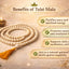 MantraMani Round Bead Tulsi Kanthi Mala - Vrindavan Edition
