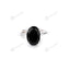 MantraMani Black Tourmaline Ring: Protect from Psychic attacks & Negative Engery