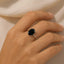 MantraMani Black Tourmaline Ring: Protect from Psychic attacks & Negative Engery