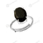 MantraMani Black Tourmaline Ring: Protect from Psychic attacks & Negative Engery