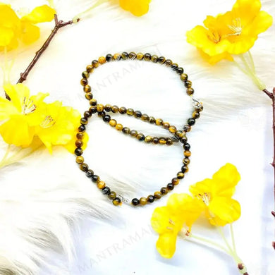 MantraMani Tropical Charm Stone Pendant Anklet