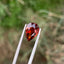 MantraMani Garnet Loose Gemstone – Authentic, Lab Certified | India - Angle 5